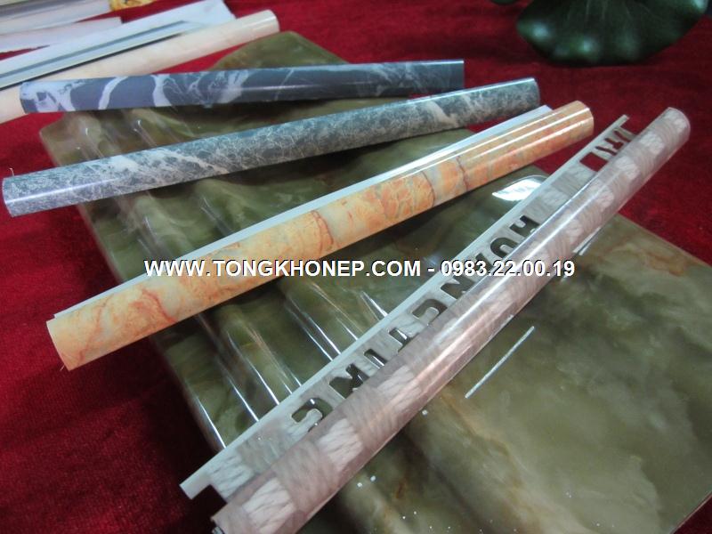 Nẹp bo góc tròn vân đá - M103